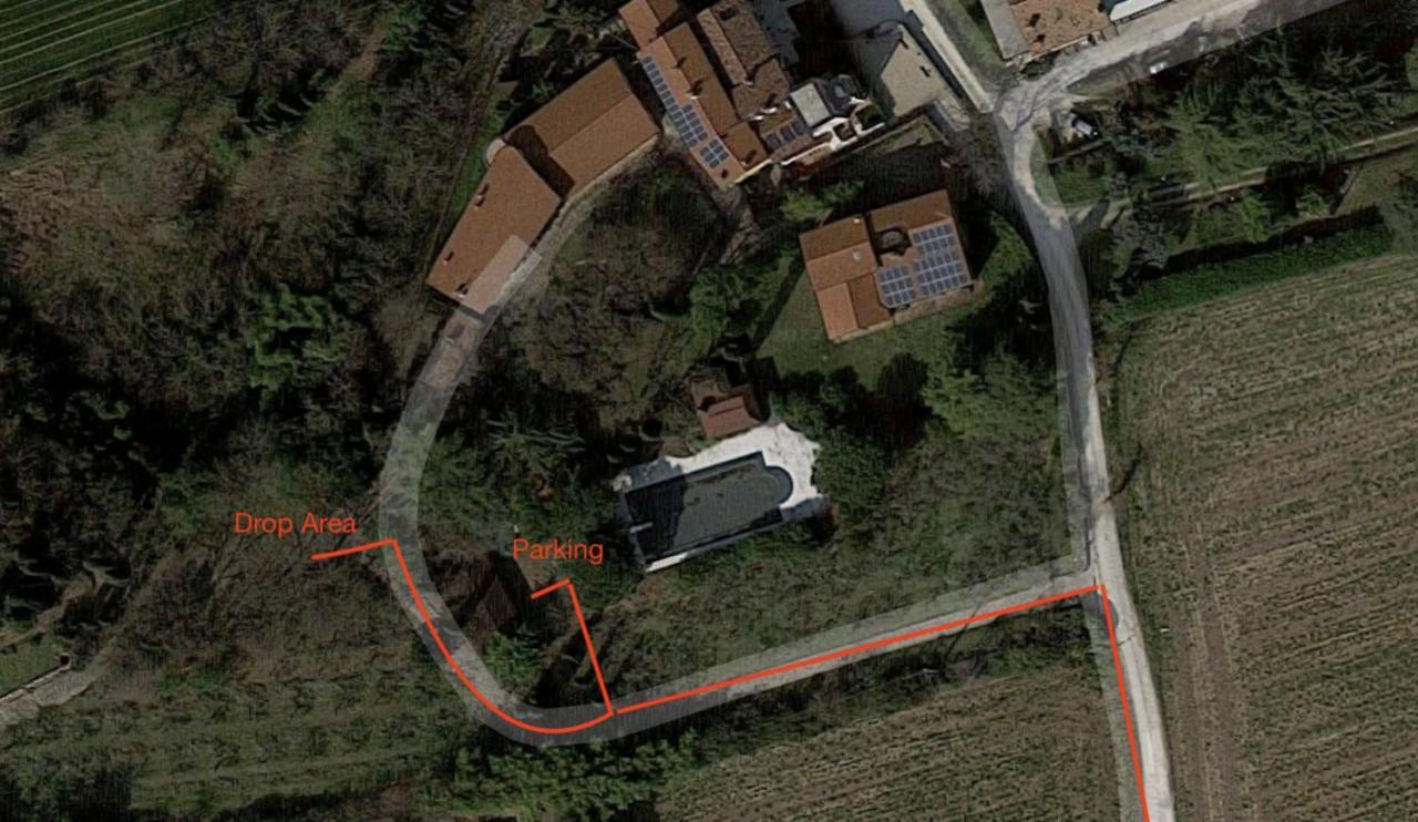 Вілла Residenza Fondo Ulivi Понті-суль-Мінчіо Екстер'єр фото